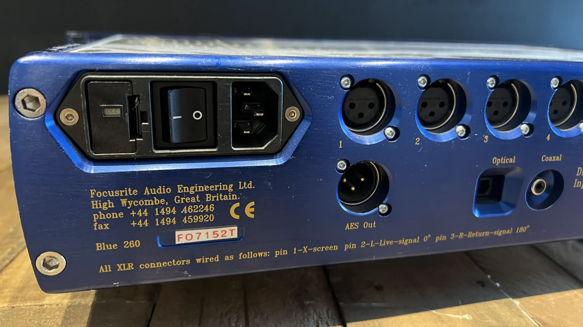 Focusrite D/A Converter Blue 260 - Image 4